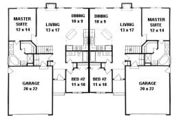 Floor plan for #2190