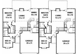 Floor plan for #2208