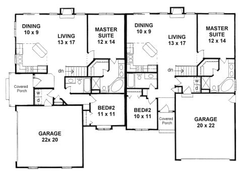 First Floor plan for #2211