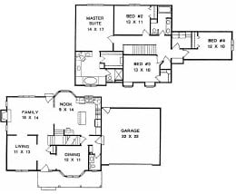 Floor plan for #2326