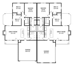 Floor plan for #2348