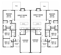 Floor plan for #2486